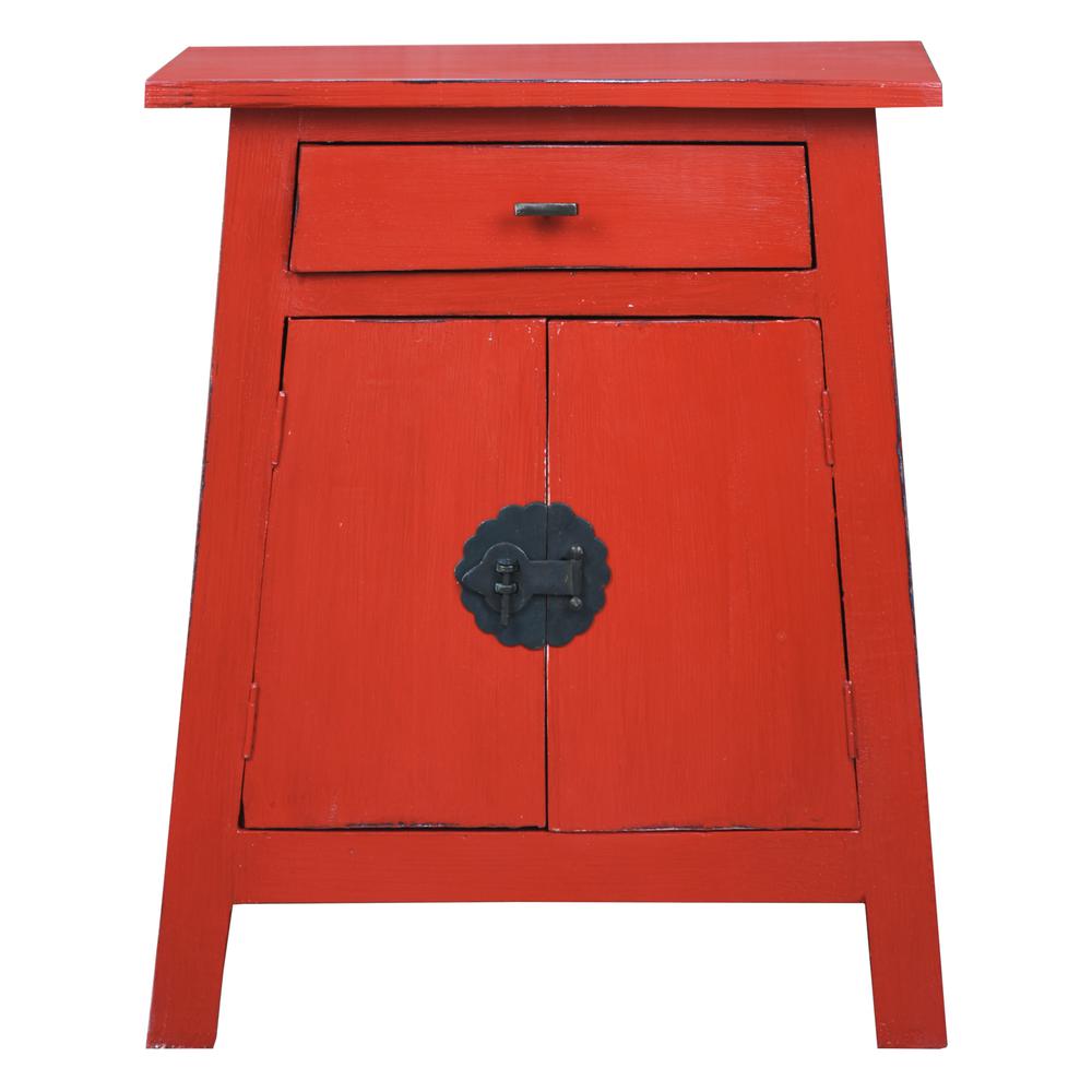 Cottage Solid Wood Zen End Table. Picture 3
