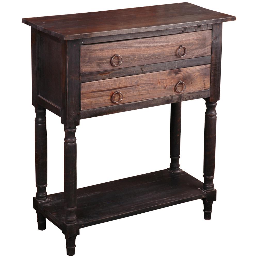 Cottage Stacked Drawer Storage Table. Picture 1
