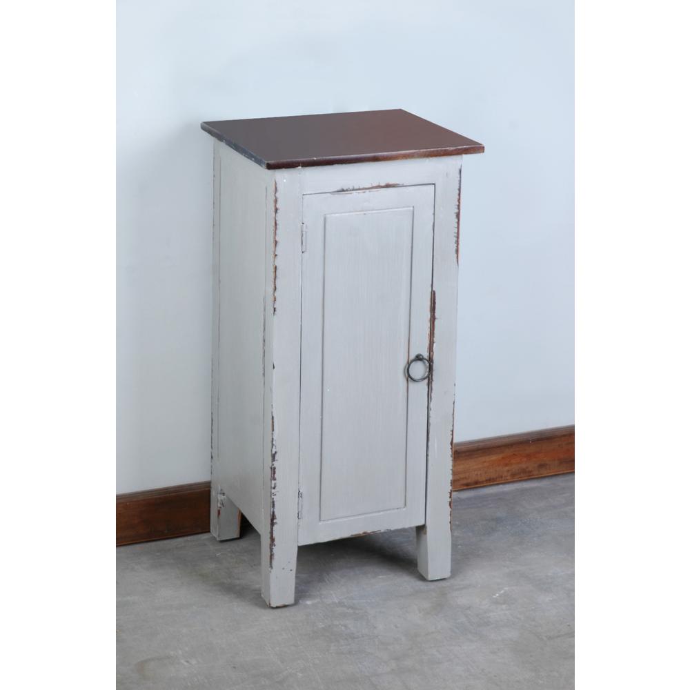 Cottage 1 Door Accent Cabinet. Picture 5