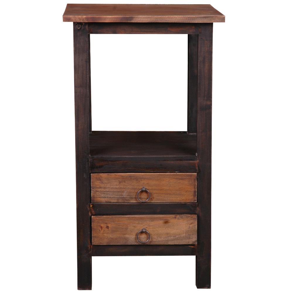Cottage Round Accent End Table. Picture 3