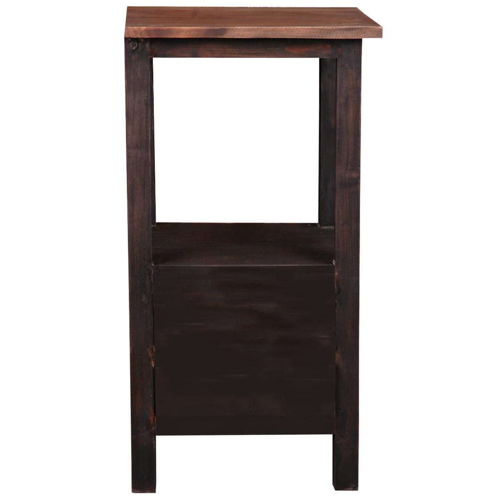 Cottage Round Accent End Table. Picture 4