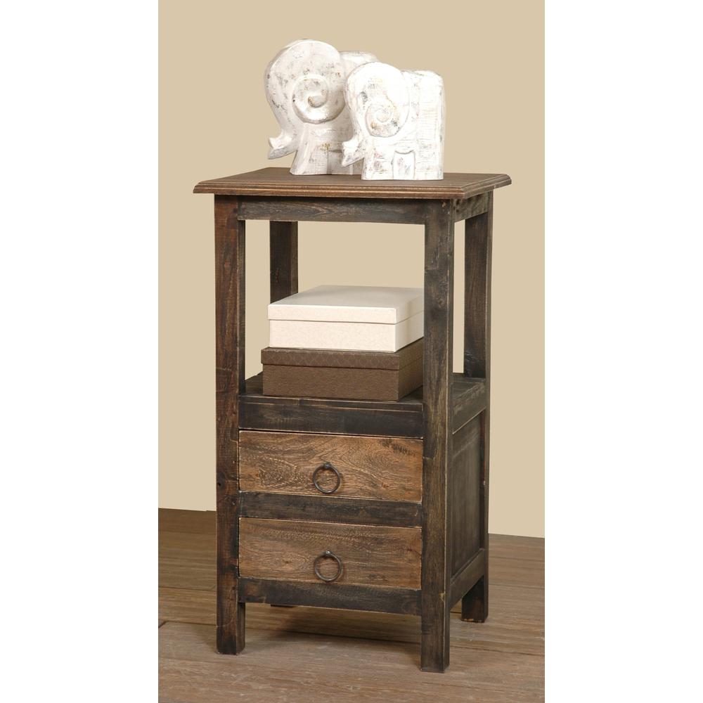 Cottage Round Accent End Table. Picture 7