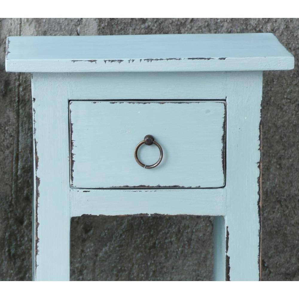 Cottage Narrow Side End Table. Picture 5