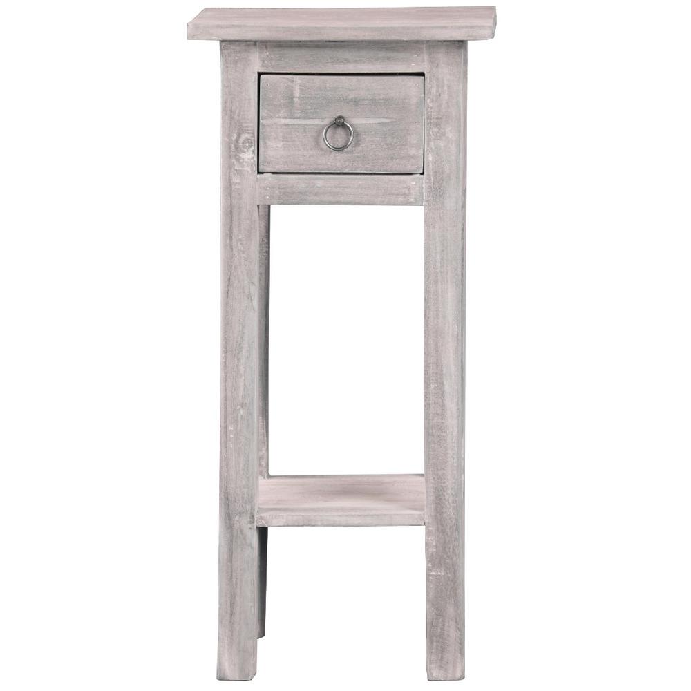 Cottage Narrow Side End Table. Picture 2