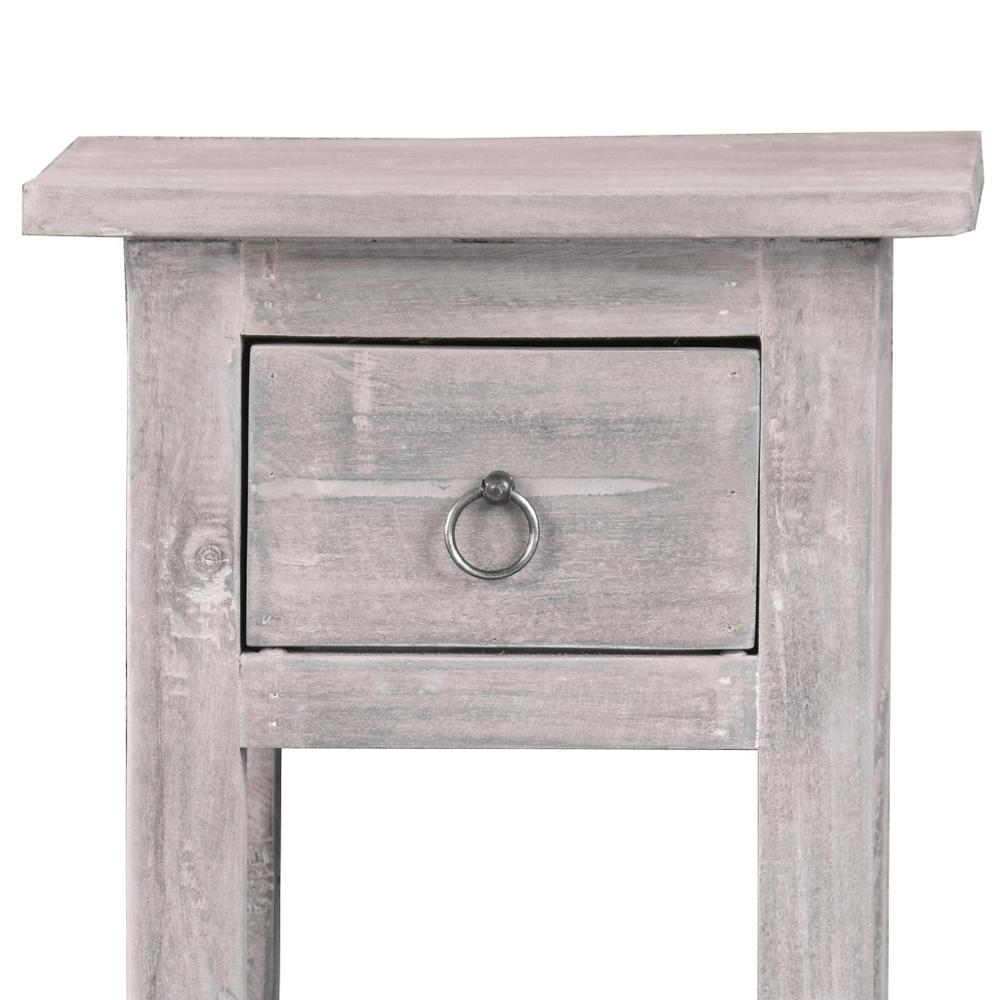 Cottage Narrow Side End Table. Picture 4