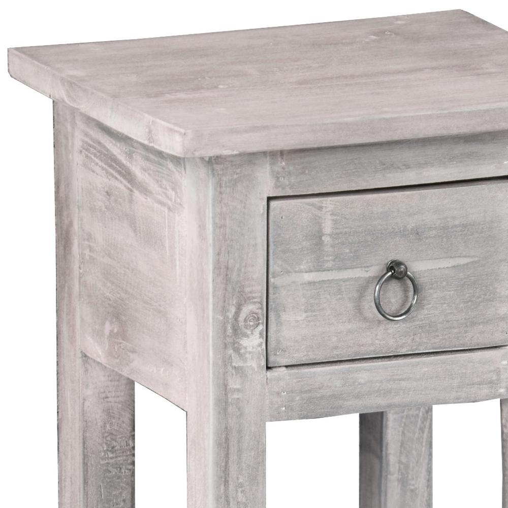 Cottage Narrow Side End Table. Picture 6
