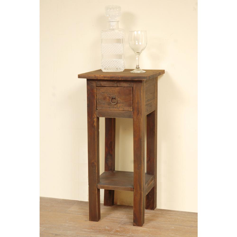 Cottage Narrow Side End Table. Picture 4