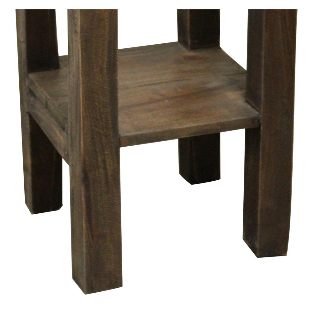 Cottage Narrow Side End Table. Picture 6