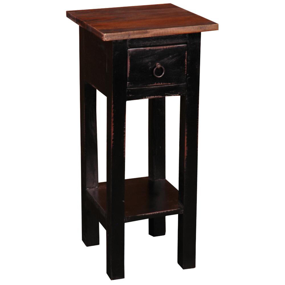 Cottage Narrow Side End Table. Picture 1