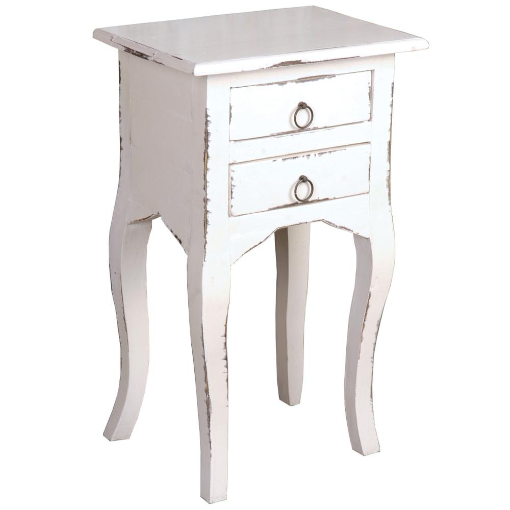 Cottage Side End Table. Picture 1