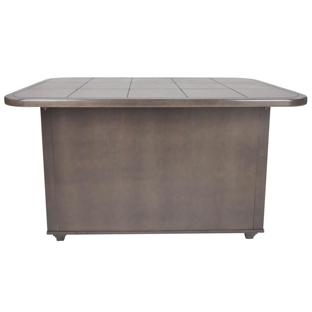 Shades of Gray 3 Piece Kitchen Island Set. Picture 5