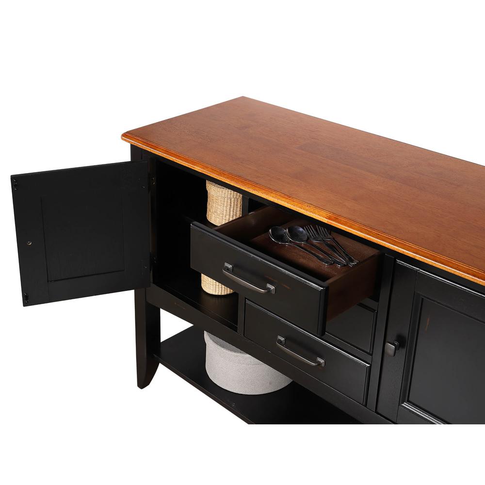 Selections Sideboard with Large Display Shelf. Picture 2