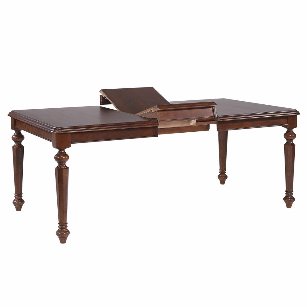 Andrews 58-76" Rectangular Extendable Butterfly Leaf Dining Table. Picture 1