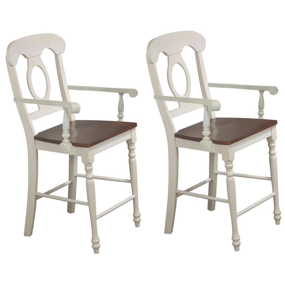 Andrews Napoleon Barstool with Arms. Picture 3