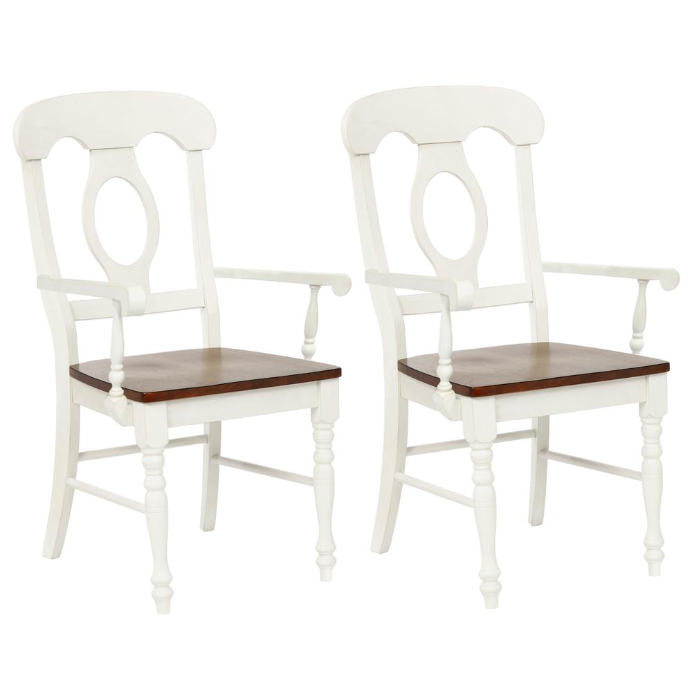 Andrews Napoleon Dining Chair with Arms. Picture 5