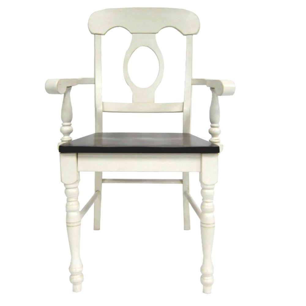 Andrews Napoleon Dining Chair with Arms. Picture 4