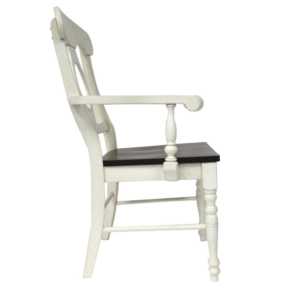 Andrews Napoleon Dining Chair with Arms. Picture 1
