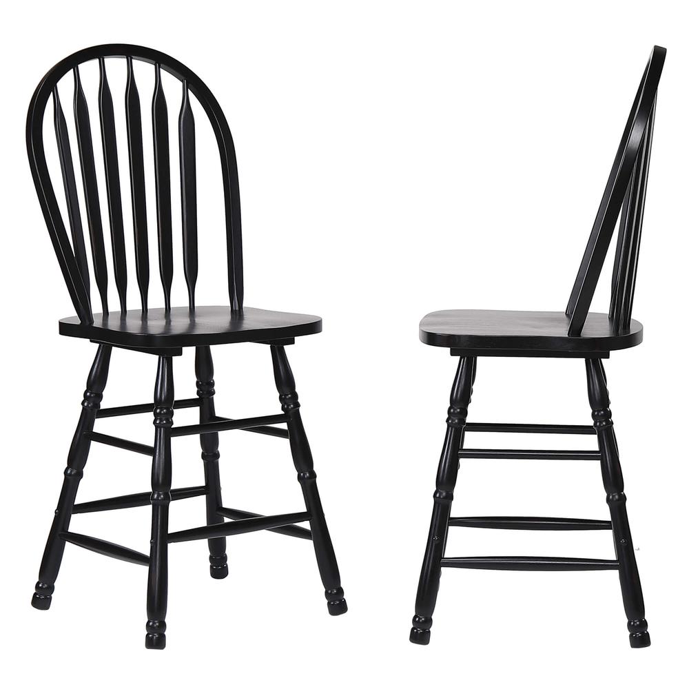 Selections Arrowback Windsor 24" Barstool. Picture 3