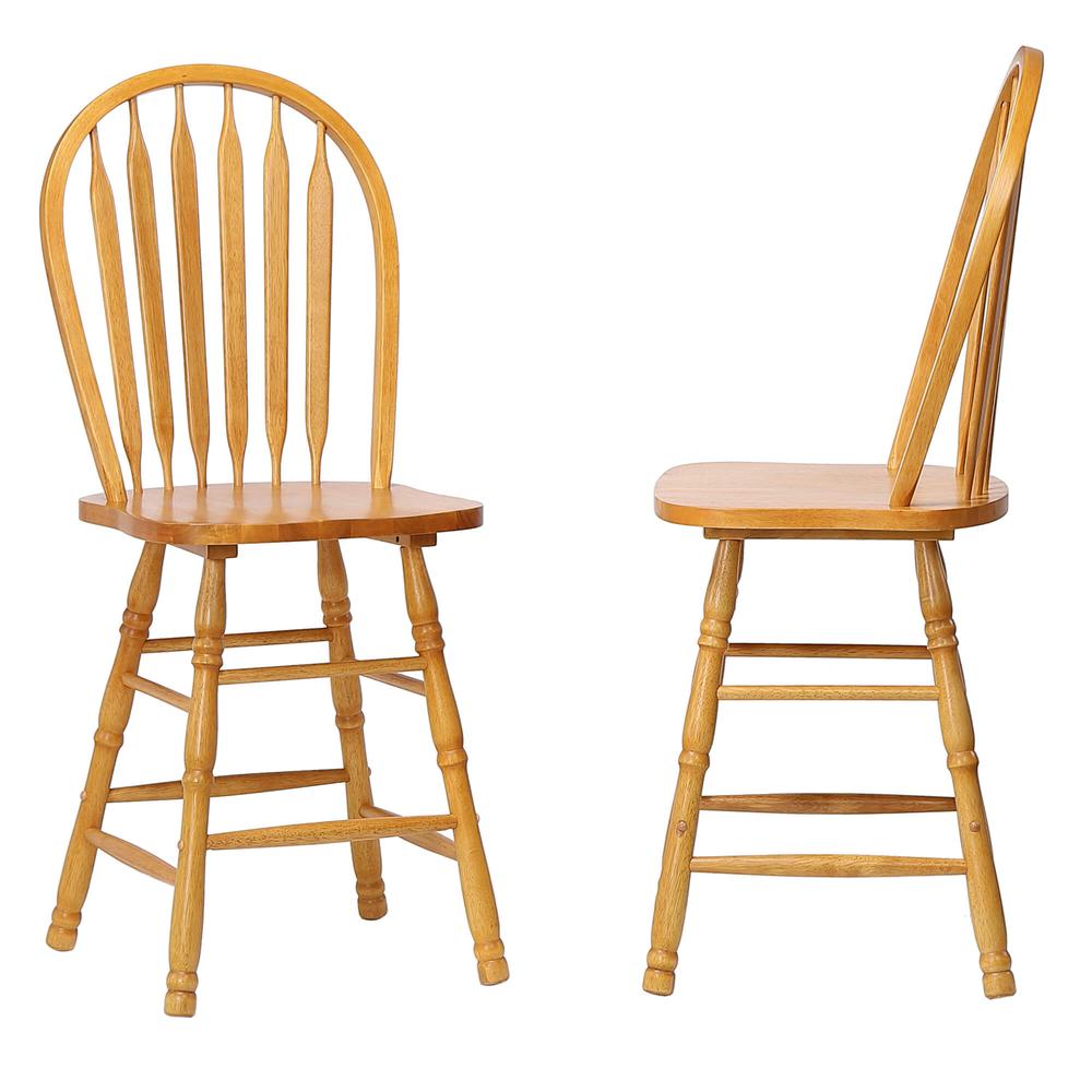 Selections Arrowback Windsor 24" Barstool. Picture 1