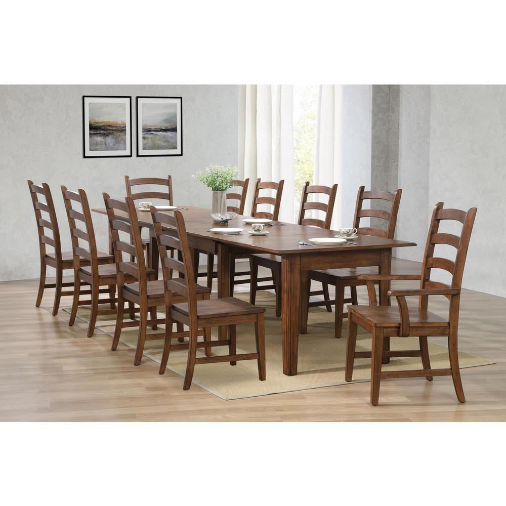 Simply Brook 134" Rectangular Extendable Dining Table. Picture 34