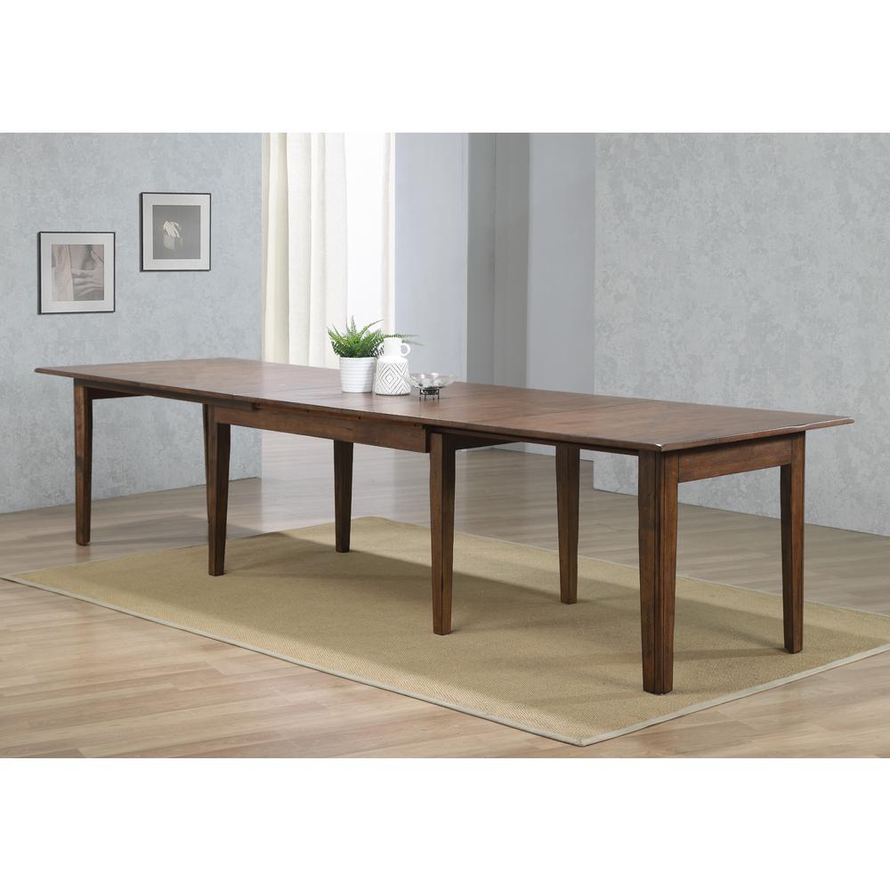 Simply Brook 134" Rectangular Extendable Dining Table. Picture 2
