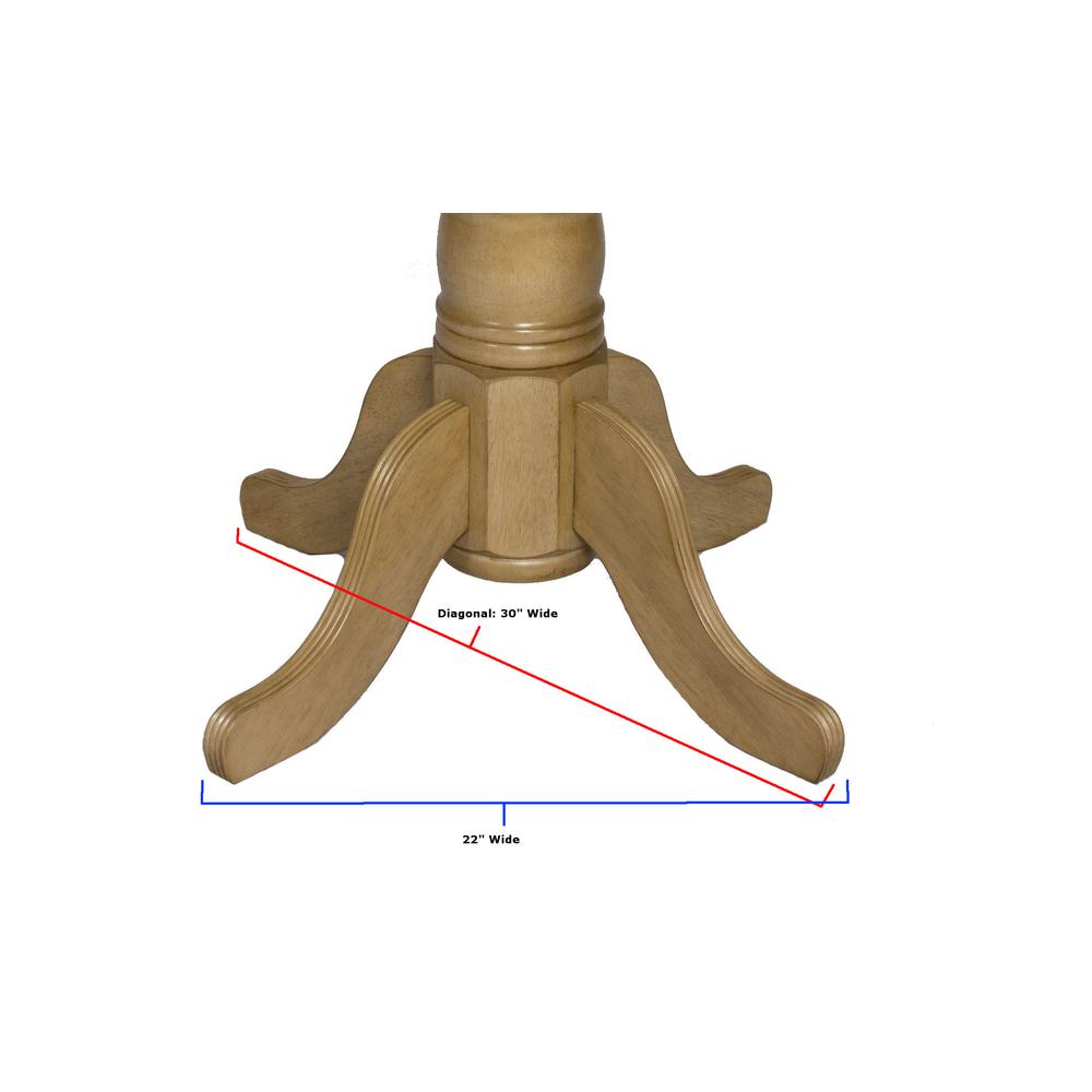 Brook Round 36" Pedestal Dining Table. Picture 5