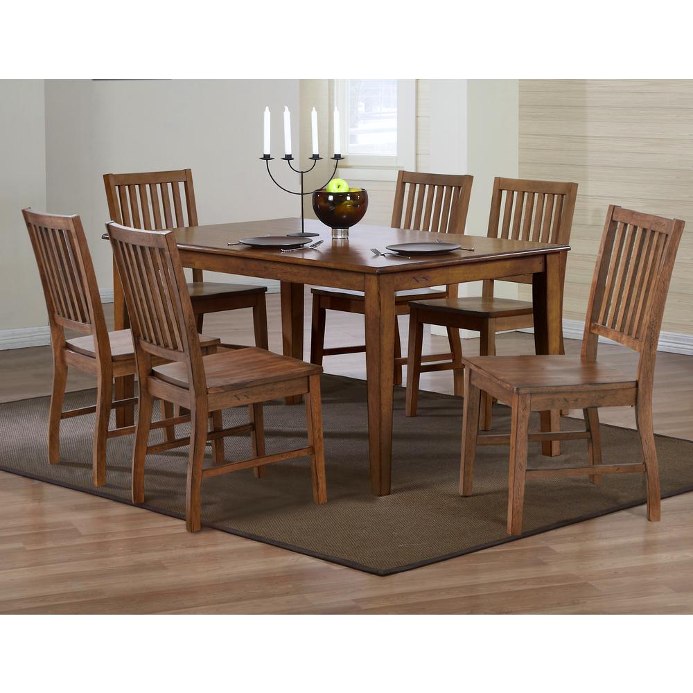 Simply Brook 60" Rectangular Dining Table. Picture 2