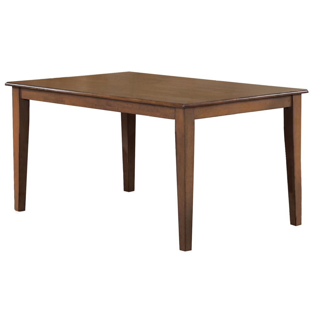 Simply Brook 5 Piece 60" Rectangular Table Dining Set. Picture 4