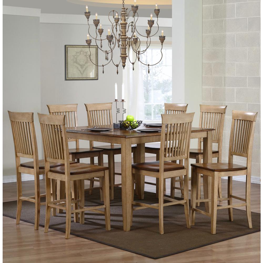 Brook 48" Square Gathering Pub Table. Picture 3