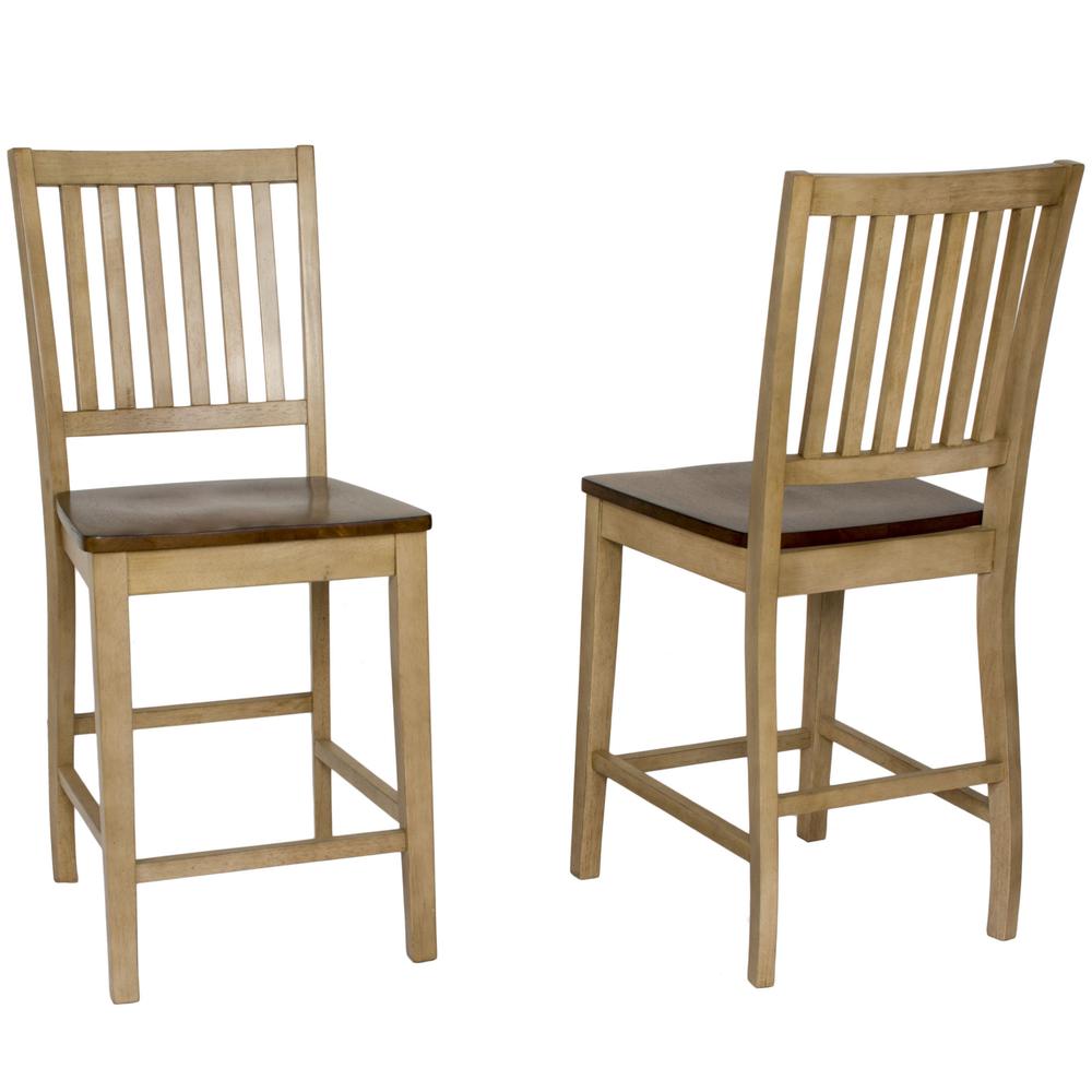 Brook Slat Back Barstool. Picture 2