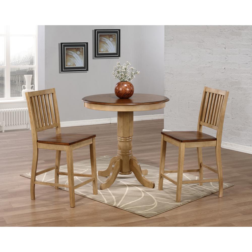 Brook Slat Back Barstool. Picture 3