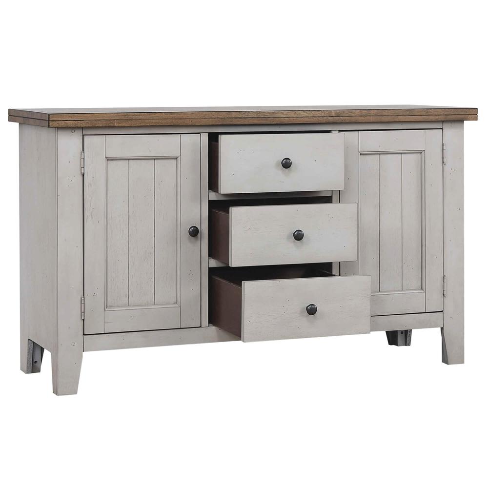 Country Grove Buffet and Lighted Hutch. Picture 3