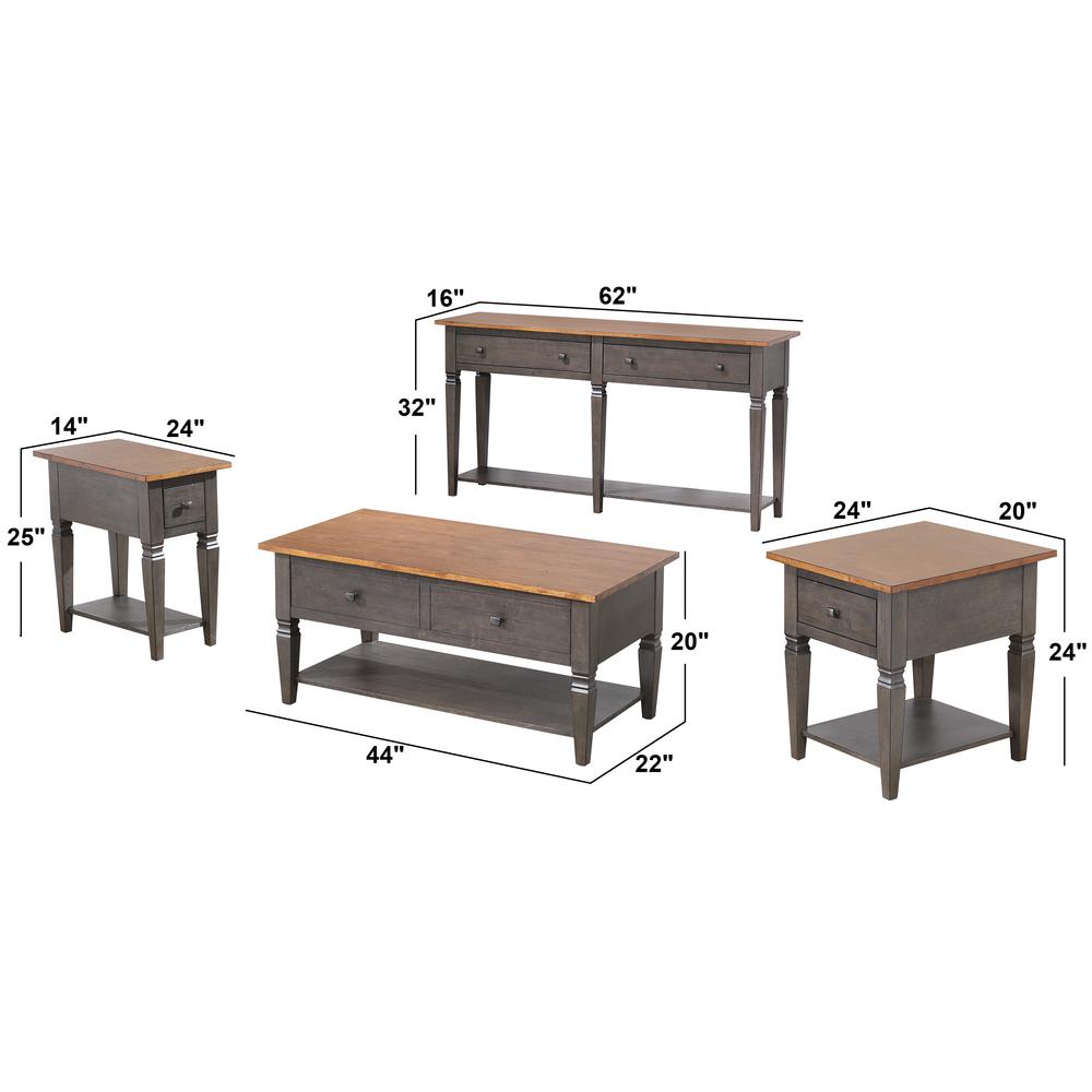 Rectangular Coffee Table Set | End Table | Lamp Table | Sofa Table |. Picture 3