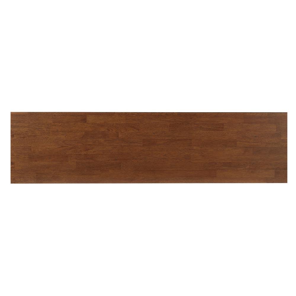 Sofa Table | Distressed Brown and Ash Gray Solid Wood. Picture 5
