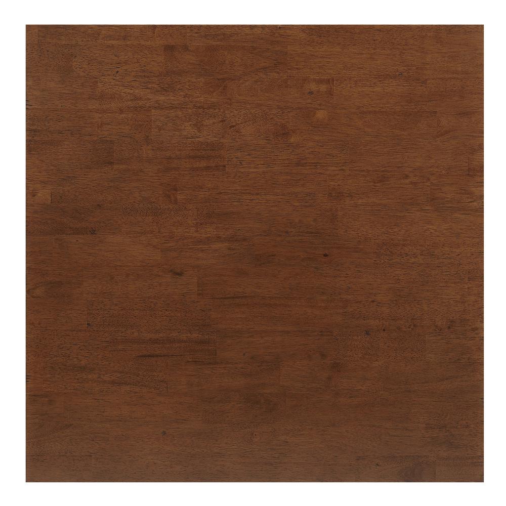 Square Coffee Table | Distressed Brown and Ash Gray Solid Wood. Picture 5