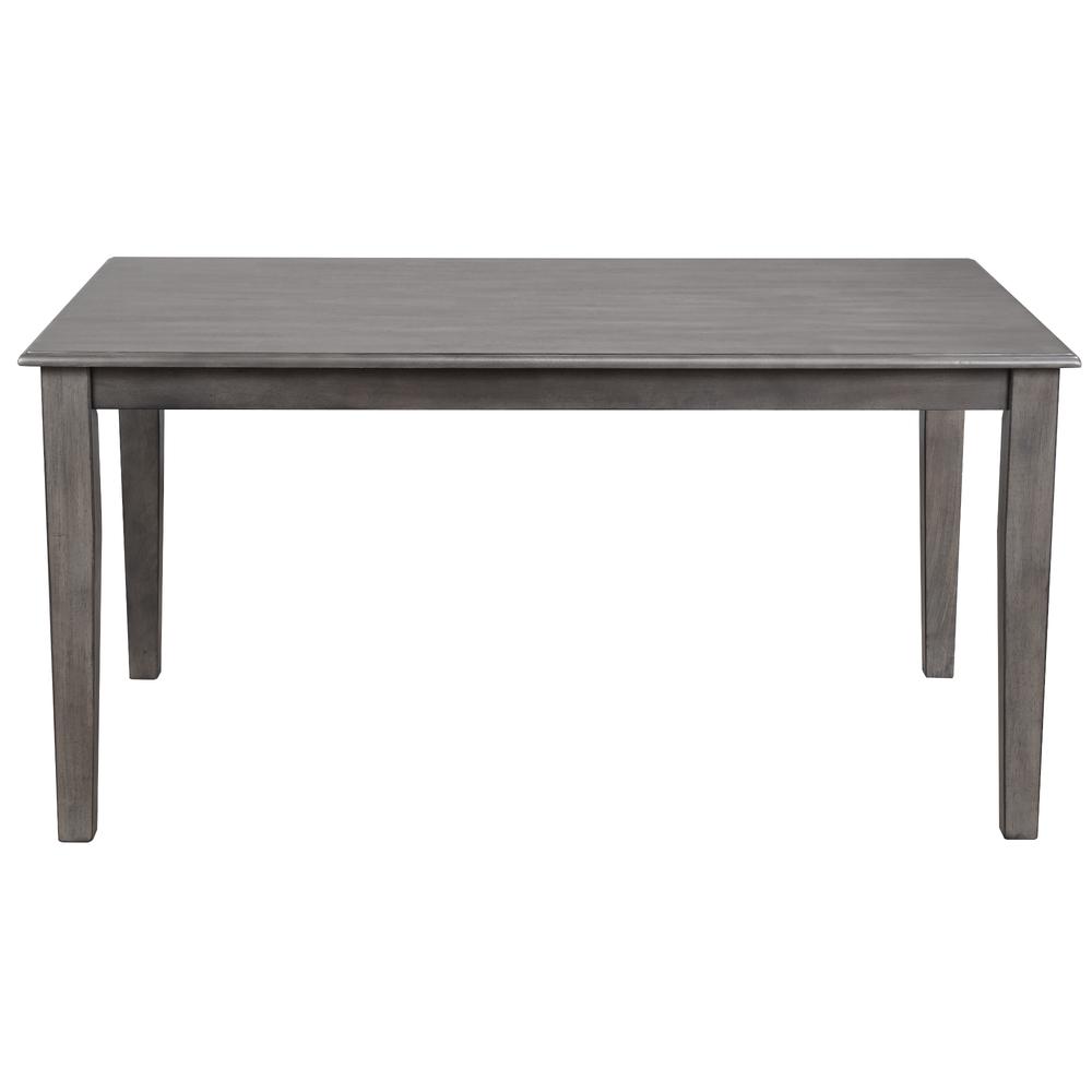 Shades of Gray 60" Rectangular Dining Table. Picture 3