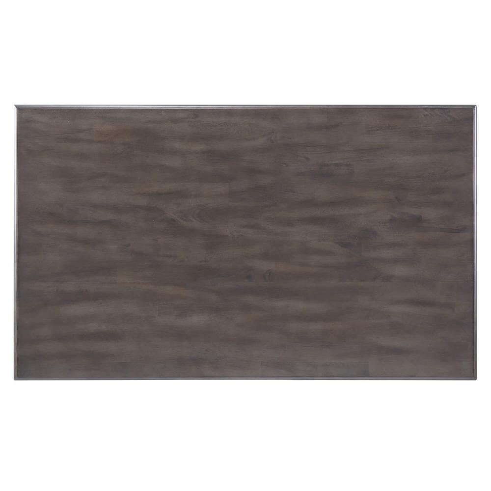 Shades of Gray 60" Rectangular Dining Table. Picture 13