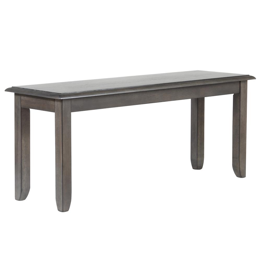 Shades of Gray 60" Rectangular Dining Table. Picture 11