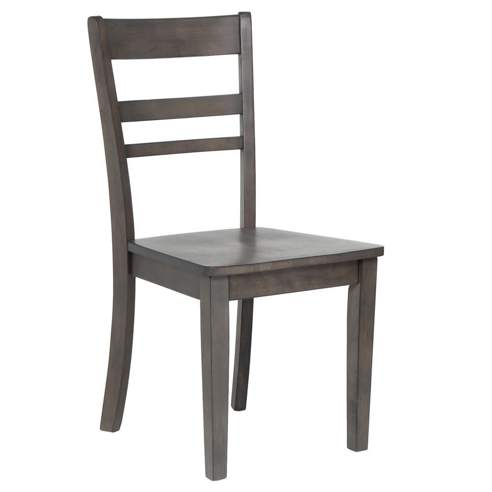 Shades of Gray 60" Rectangular Dining Table. Picture 4