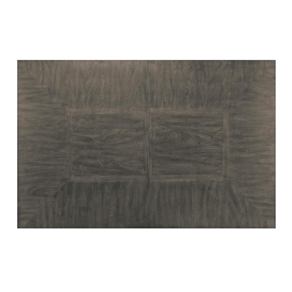 Shades of Gray 82" Rectangular Extendable Dining Table. Picture 3