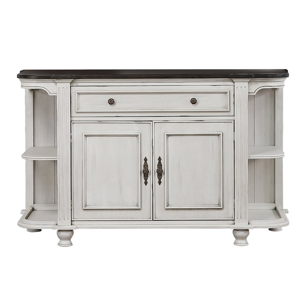 French Chic Sideboard with Storage Cabinet and Drawer. Picture 3