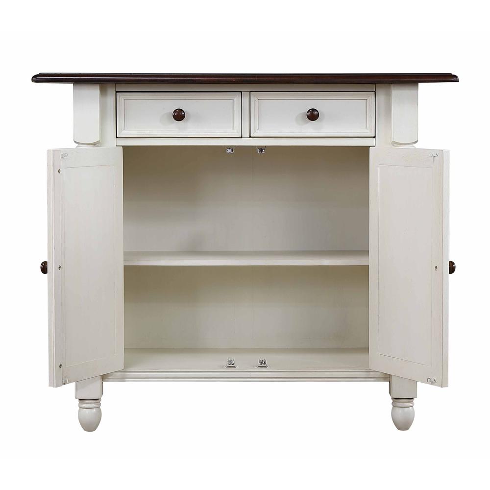 Kitchen Island with Counter Height Stools with Arms. Picture 1