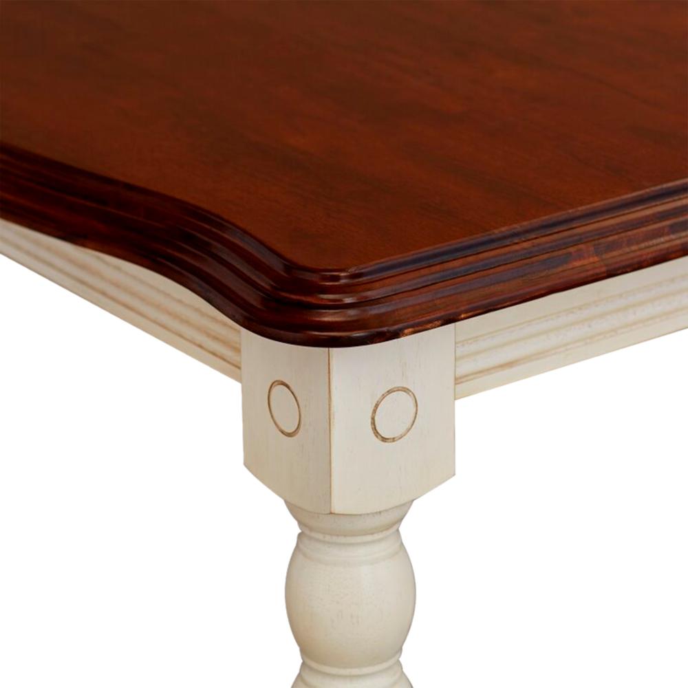Andrews 56-72" Rectangular Extendable Dining Table. Picture 3