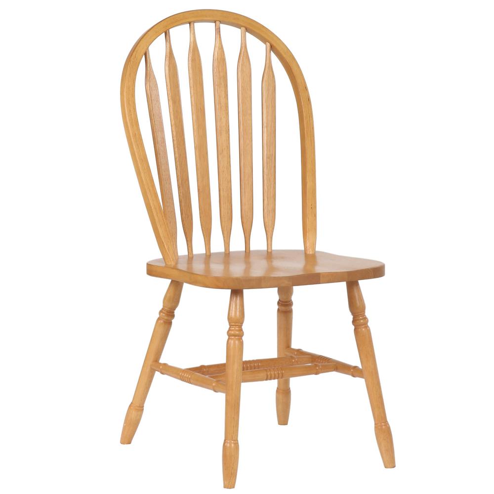 Oak Selections 5 Piece 66" Oval Extendable Pedestal Dining Set. Picture 5