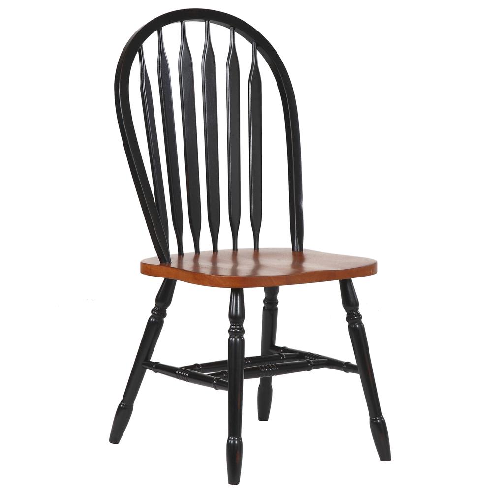Dining Set with 2 Arrowback Windsor Chairs. Picture 3