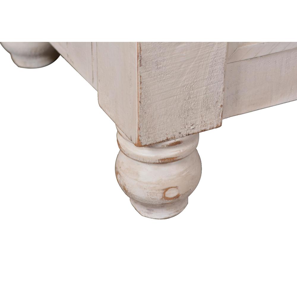 Rustic French 6 Drawer Double Dresser. Picture 5