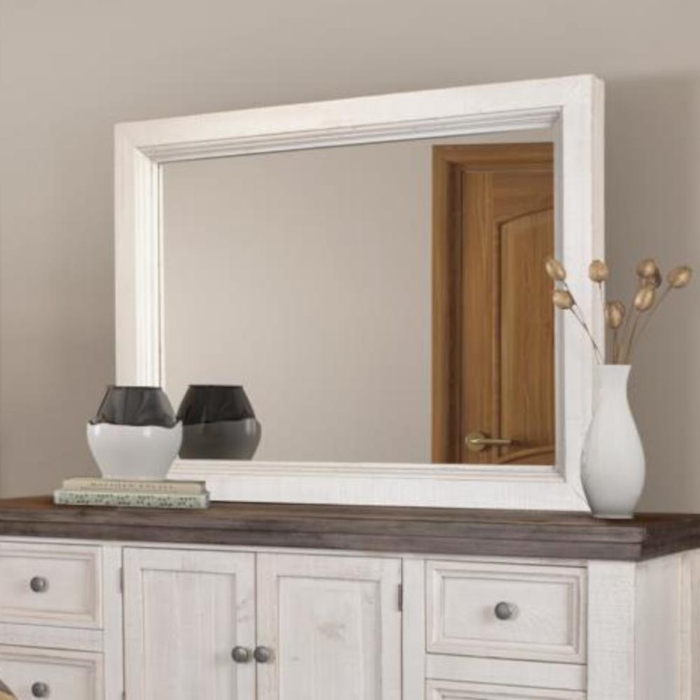 Rustic French Bedroom Mirror. Picture 2