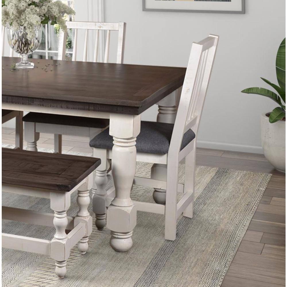 Rustic French Dining Side Chair. Picture 2