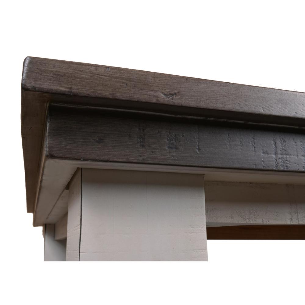 Rustic French 78" Rectangular Dining Table. Picture 4