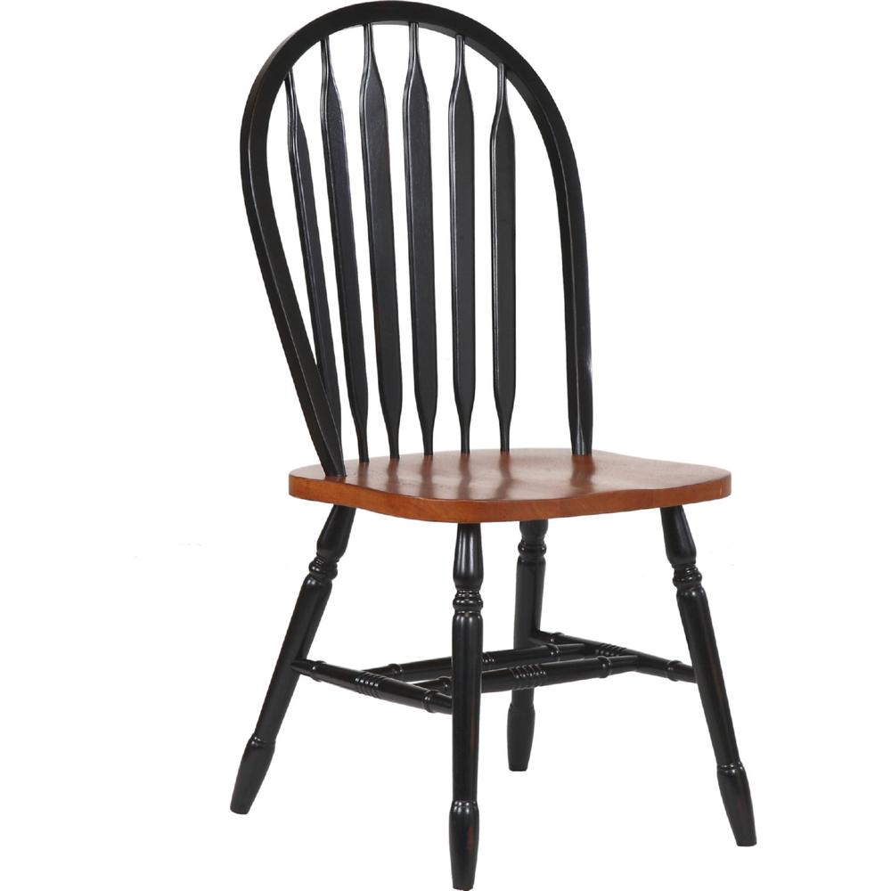 5PC 60" Rectangular Extendable Wood Dining Set. Picture 3